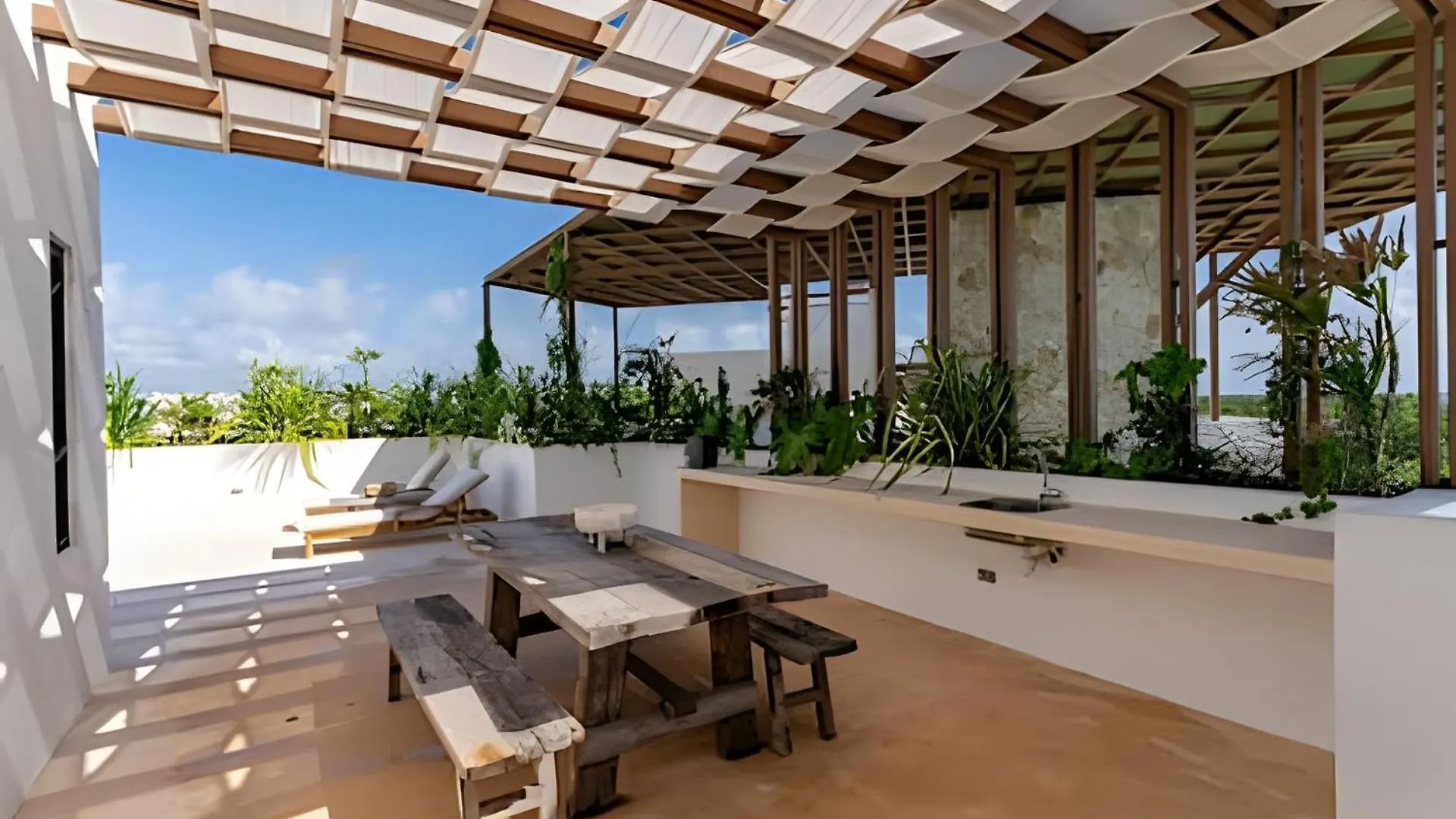 Villa Oasis Yaaxlum à Tulum Mexique